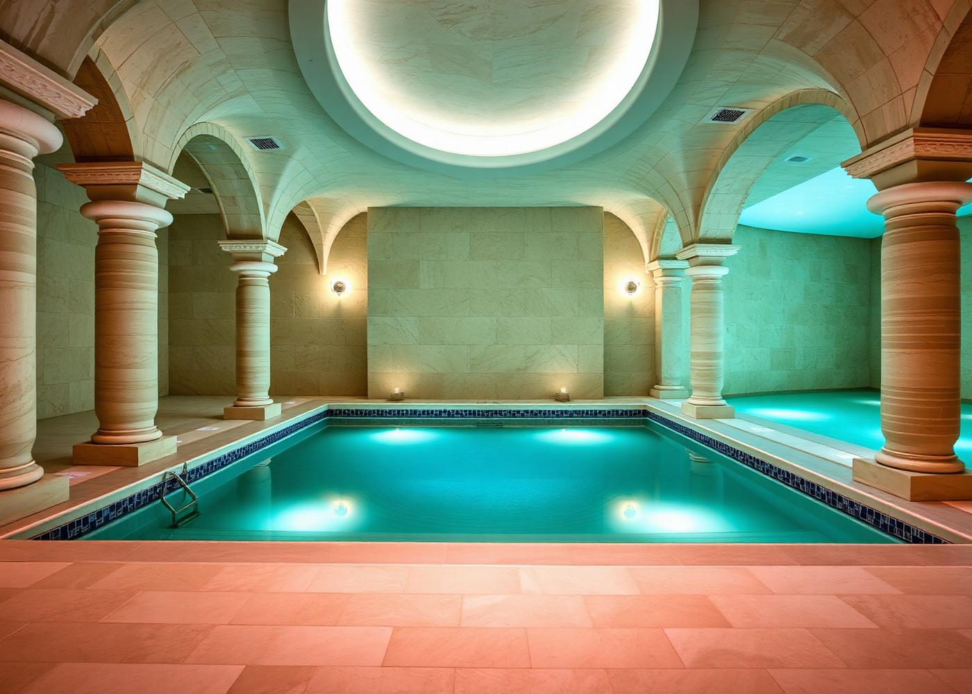 Thalasso hydrotherapy pool